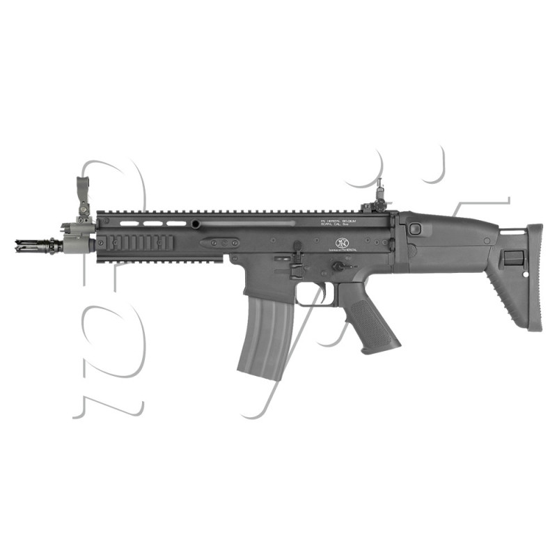 Fusil FN HERSTAL SCAR-L METAL BLACK AEG 350 BBs CYBERGUN