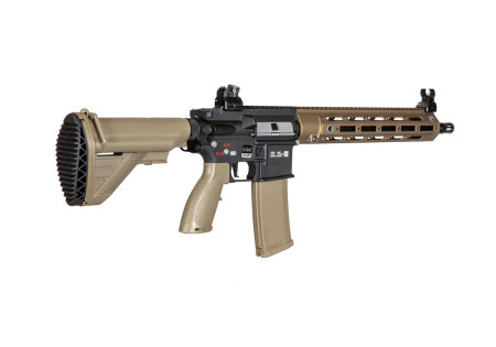 Fusil HK416 SA-H22 EDGE 2.0 LONG FULL METAL PICATINNY/M-LOCK GATE ASTER CHAOS BRONZE BLACK TAN SPECNA ARMS