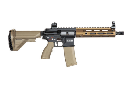 Fusil HK416 SA-H23 EDGE 2.0 COURT FULL METAL PICATINNY/M-LOCK GATE ASTER CHAOS BRONZE BLACK TAN SPECNA ARMS