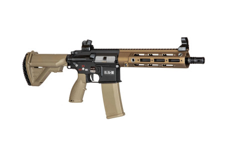 Fusil HK416 SA-H23 EDGE 2.0 COURT FULL METAL PICATINNY/M-LOCK GATE ASTER CHAOS BRONZE BLACK TAN SPECNA ARMS