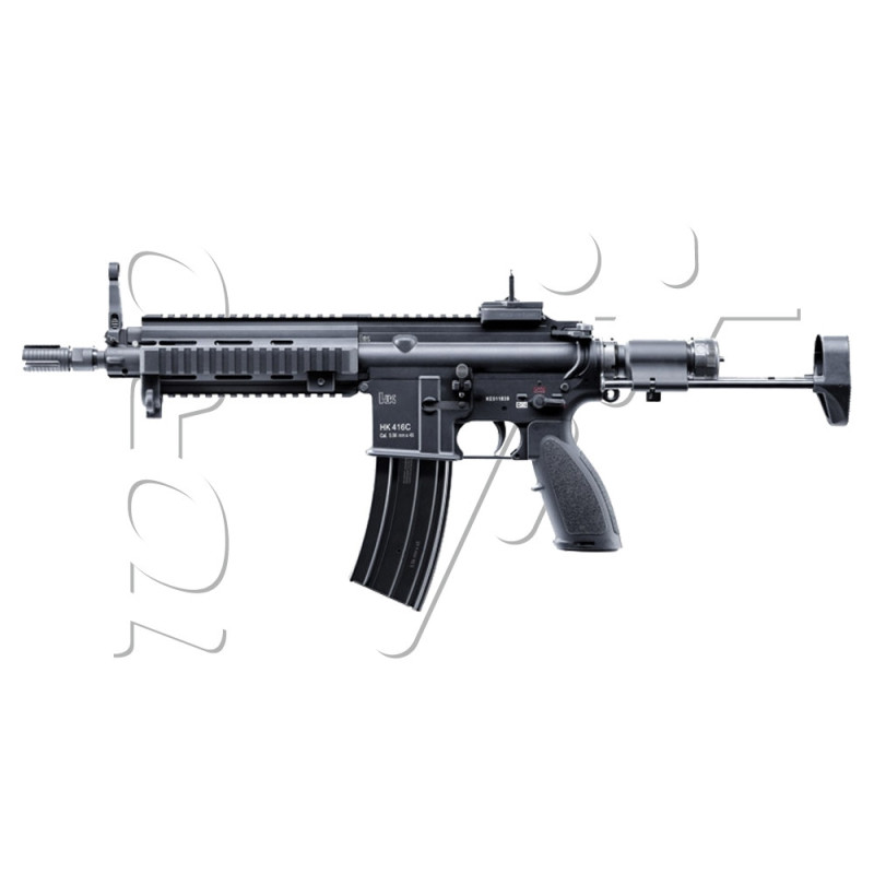 Fusil HK416C V2 METAL BLOWBACK + MOSFET FULL AUTO AEG UMAREX