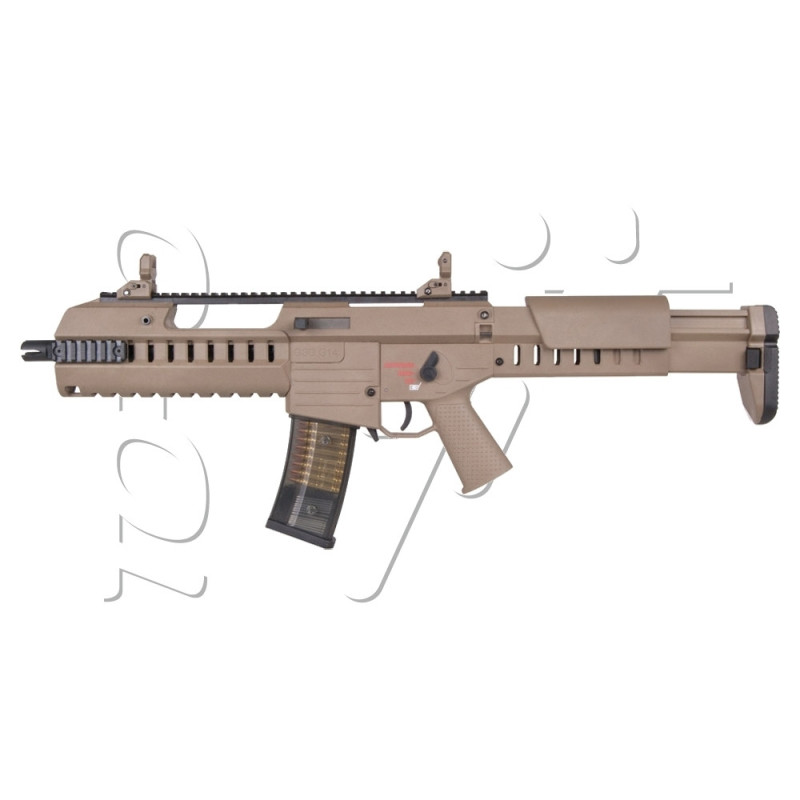 Fusil HK G36 G14 BLOWBACK FULL AUTO 45BBs GSG AEG TAN