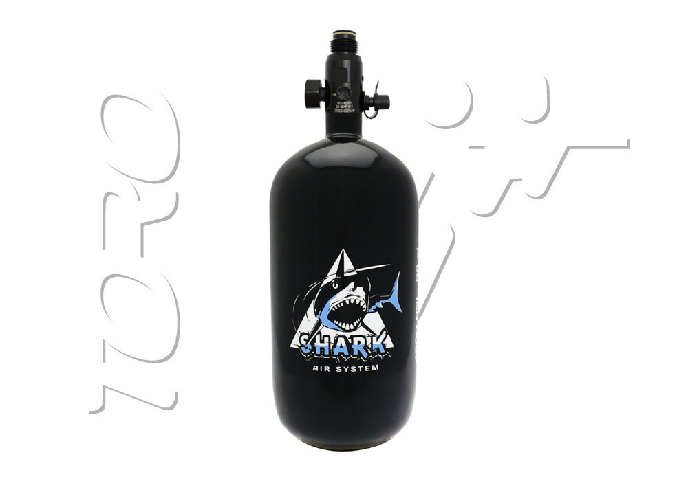 Bouteille 1.5L 88Ci CARBONE SHARK UL + preset 4500 PSI SHARK