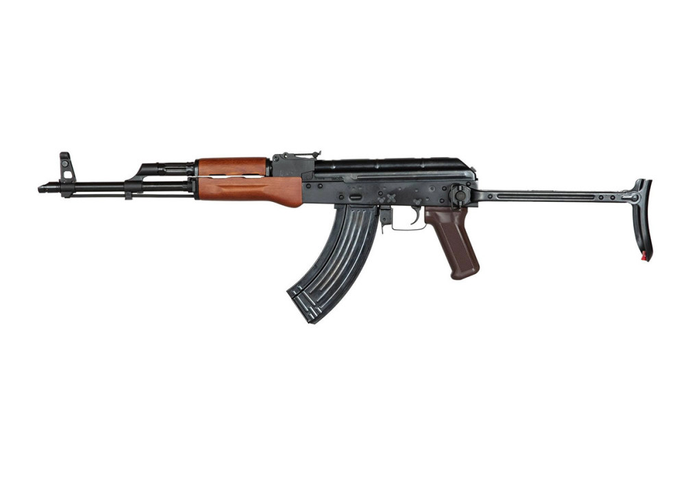 Fusil AKMS FULL METAL BOIS AEG E&L AIRSOFT