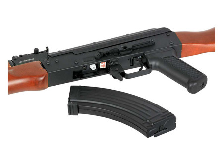 Fusil AK74 JG1012 BLOWBACK FULL METAL ET BOIS AEG JING GONG