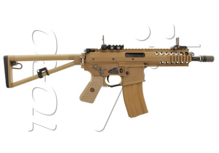 Fusil KAC PDW 8" FULL METAL GBBR GAZ WE TAN