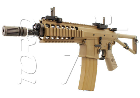 Fusil KAC PDW 8" FULL METAL GBBR GAZ WE TAN