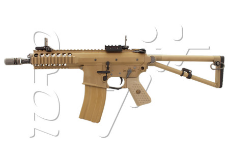 Fusil KAC PDW 8" FULL METAL GBBR GAZ WE TAN