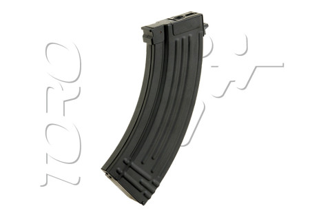 Chargeur AK47 AKM METAL A TIRETTE HI-CAP 500 BBs BLACK