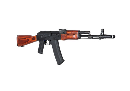 Fusil AK47 SA-J02 EDGE 2.0 FULL METAL BOIS CROSSE PLEINE BLACK SPECNA ARMS