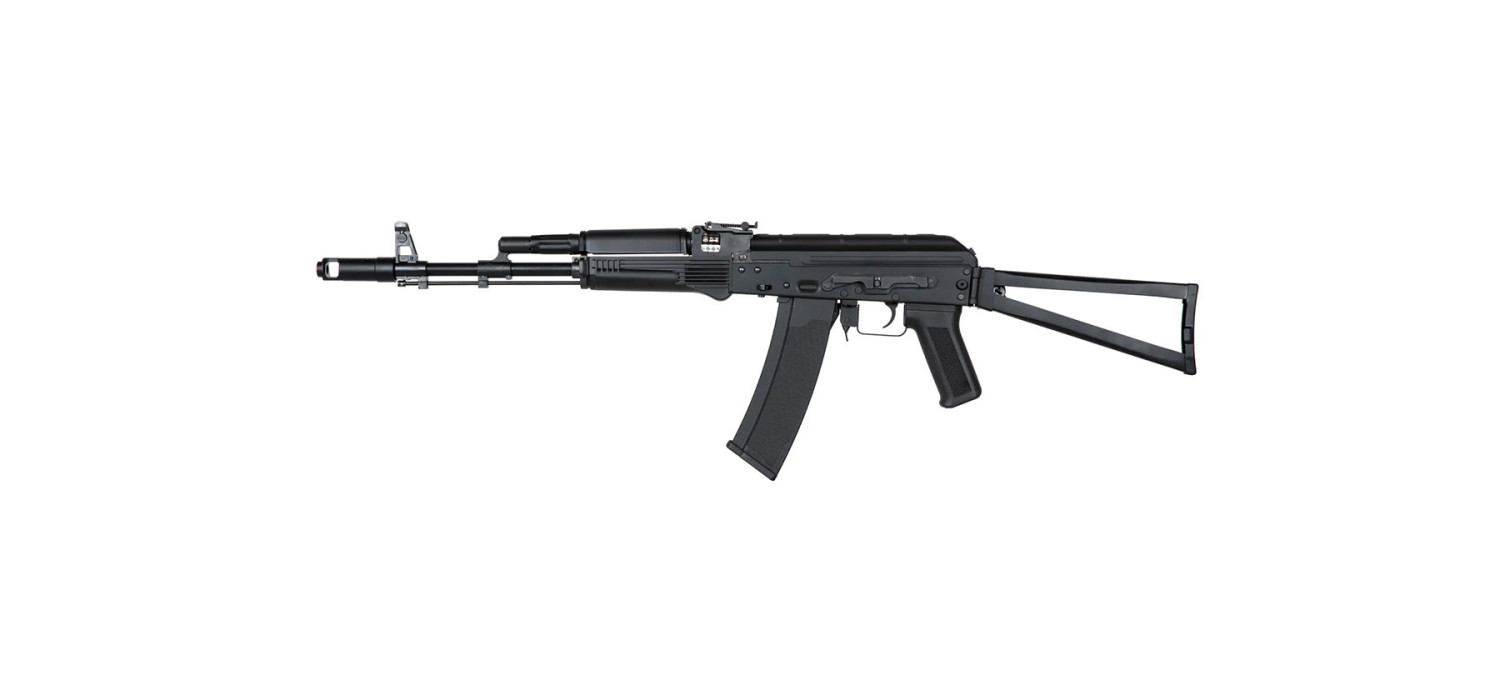 Fusil AK47 SA-J03 EDGE 2.0 FULL METAL CROSSE AJOUREE PLIABLE BLACK SPECNA ARMS