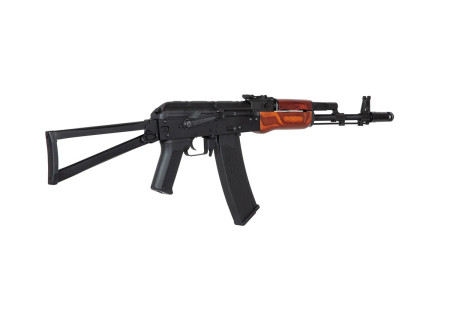 Fusil AK47 SA-J04 EDGE 2.0 FULL METAL BOIS CROSSE AJOUREE PLIABLE BLACK SPECNA ARMS