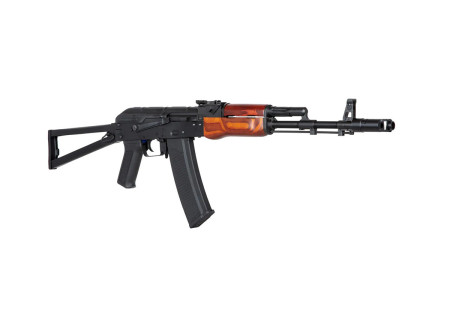 Fusil AK47 SA-J04 EDGE 2.0 FULL METAL BOIS CROSSE AJOUREE PLIABLE BLACK SPECNA ARMS