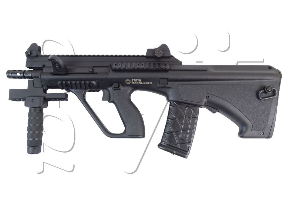 Fusil STEYR AUG A3 XS COMMANDO AEG ASG BLACK