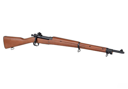 Fusil SPRINGFIELD M1903 A3 CULASSE MOBILE REAL WOOD SPRING WW2 S&T