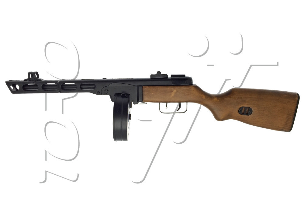 Fusil PPSH 41 BLOWBACK METAL BOIS AEG WW2 S&T