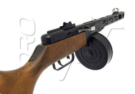 Fusil PPSH 41 BLOWBACK METAL BOIS AEG WW2 S&T