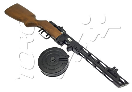 Fusil PPSH 41 BLOWBACK METAL BOIS AEG WW2 S&T