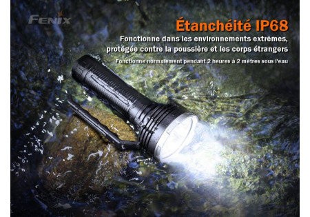 Lampe tactique FENIX LR80R 18000 LUMENS