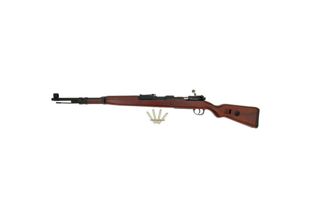 Fusil MAUSER KAR 98K METAL ABS GAZ DOUILLE EJECTABLE WW2 BOYI