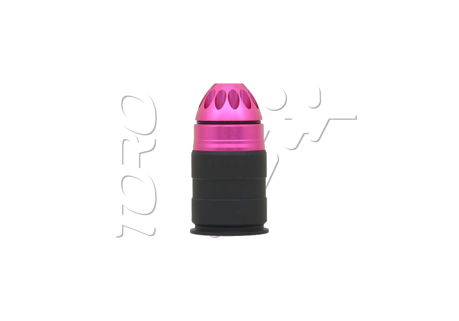 Grenade ogive DIAM 40mm AIRSOFT 60 BILLES PINK BLACK BATTLE AXE