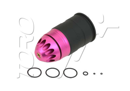 Grenade ogive DIAM 40mm AIRSOFT 60 BILLES PINK BLACK BATTLE AXE