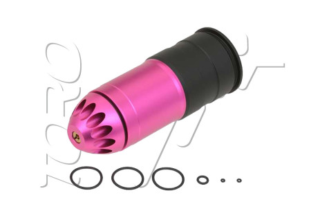 Grenade ogive DIAM 40mm AIRSOFT 72 BILLES PINK BLACK BATTLE AXE