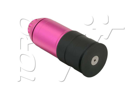 Grenade ogive DIAM 40mm AIRSOFT 72 BILLES PINK BLACK BATTLE AXE