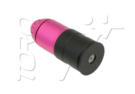 Grenade ogive DIAM 40mm AIRSOFT 96 BILLES PINK BLACK BATTLE AXE