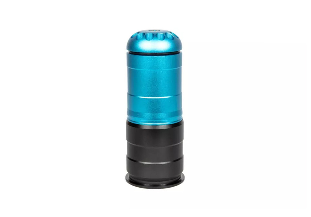 Grenade ogive DIAM 40mm AIRSOFT 120 BILLES BLUE BLACK SPECNA ARMS