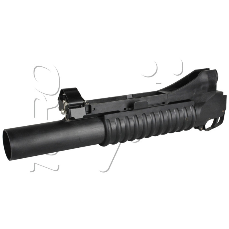 Lance-grenade A FIXER M203 DIAM 40mm LONG ABS 3 FIXATIONS BLACK S&T