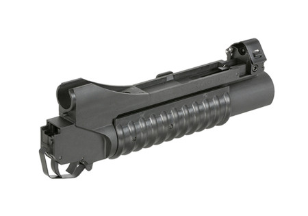 Lance-grenade A FIXER M203 DIAM 40mm COURT 9" ABS 3 FIXATIONS BLACK S&T