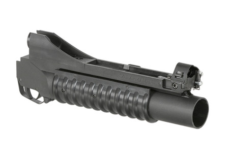 Lance-grenade A FIXER M203 DIAM 40mm COURT 9" ABS 3 FIXATIONS BLACK S&T