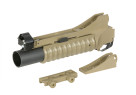 Lance-grenade A FIXER M203 DIAM 40mm COURT 9" ABS 3 FIXATIONS TAN S&T