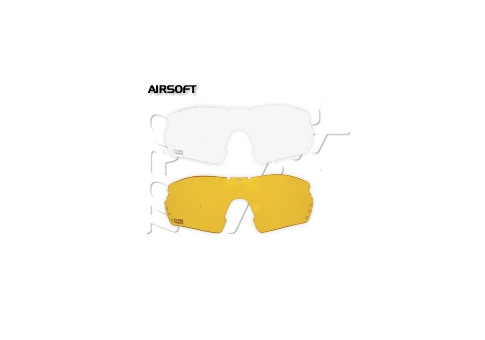 Verres de remplacement SWISS ARMS WHITE et YELLOW