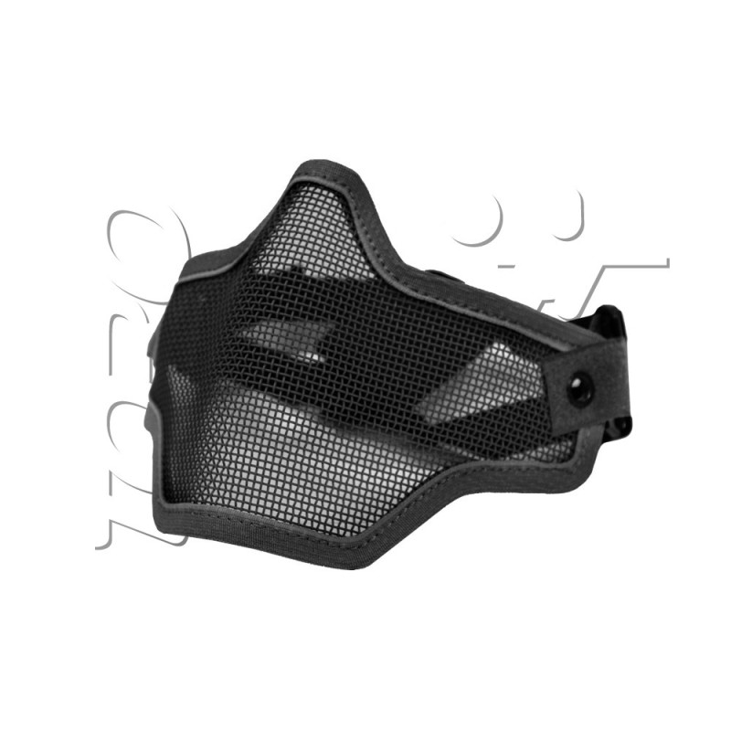 Grille de protection métal BAS DU VISAGE DOUBLE STRAP NORMES CE EMERSON BLACK