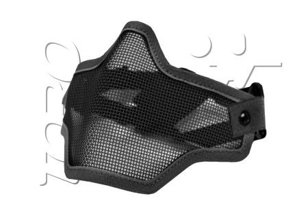 Grille de protection métal BAS DU VISAGE DOUBLE STRAP NORMES CE EMERSON BLACK