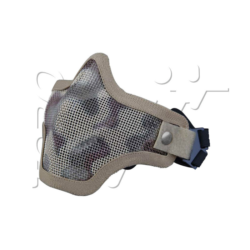 Grille de protection métal BAS DU VISAGE DOUBLE STRAP NORMES CE EMERSON DIGITAL DESERT