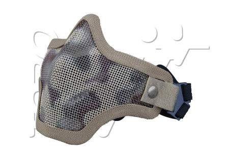 Grille de protection métal BAS DU VISAGE DOUBLE STRAP NORMES CE EMERSON DIGITAL DESERT