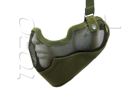 Grille de protection métal BAS DU VISAGE + OREILLES NUPROL GREEN