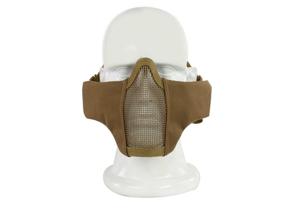 Grille de protection métal STALKER EVO + FIXATION CASQUE NORMES CE TAN SWISS ARMS