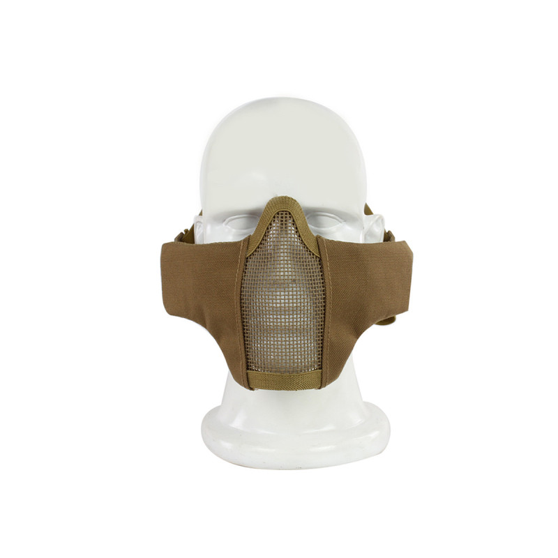 Grille de protection métal STALKER EVO + FIXATION CASQUE NORMES CE TAN SWISS ARMS