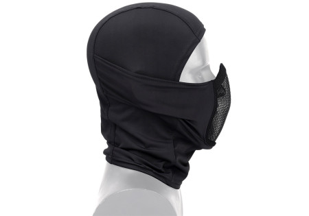 Grille de protection métal COBRA STALKER + CAGOULE NORMES CE BLACK SWISS ARMS