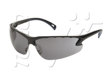 Lunettes de protection BRANCHES AJUSTABLES ASG BLACK SMOKE