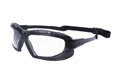 Lunettes de protection et masque HIGHLANDER PLUS SIMPLE ANTI-BUEE CLEAR STRIKE SYSTEMS ASG