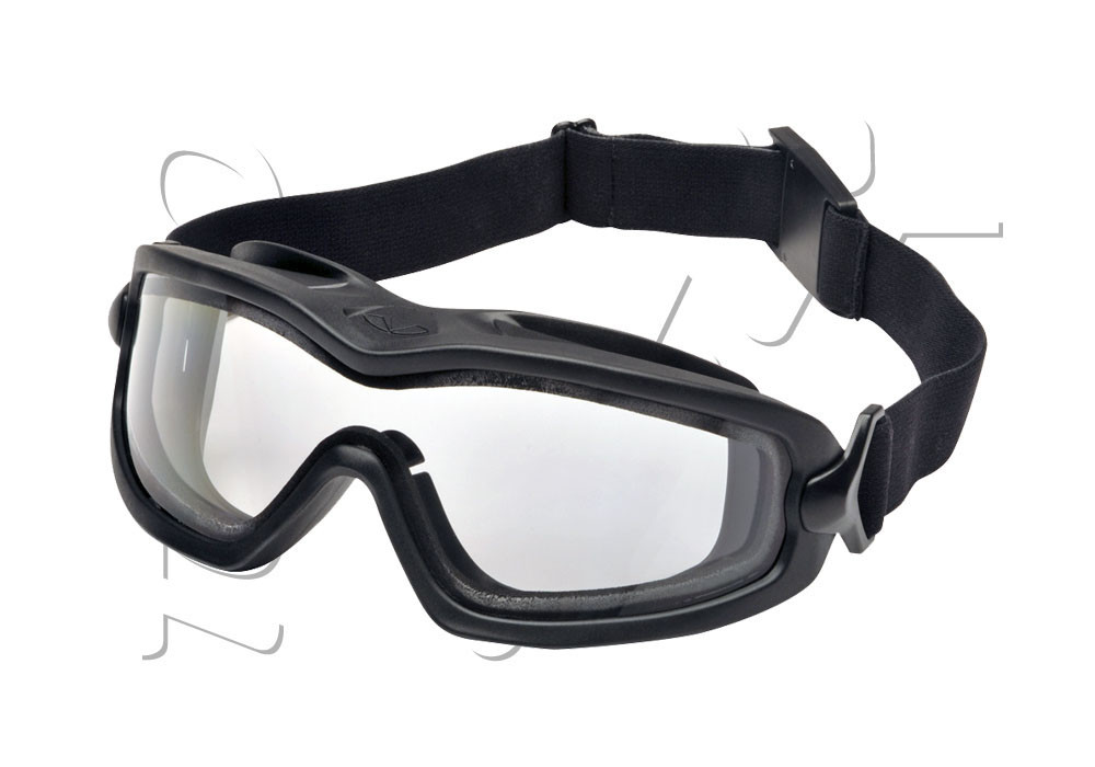 Masque TACTIQUE THERMAL ASG STRIKE SYSTEMS BLACK CLEAR