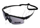 Lunettes de protection BATTLE PROS ANTI BUEE NUPROL BLACK SMOKE