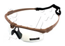 Lunettes de protection BATTLE PROS ANTI BUEE NUPROL TAN CLEAR