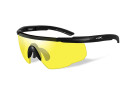 Lunettes de protection BALISTIQUES SABER ADVANCED BLACK 1 ECRAN YELLOW WILEYX