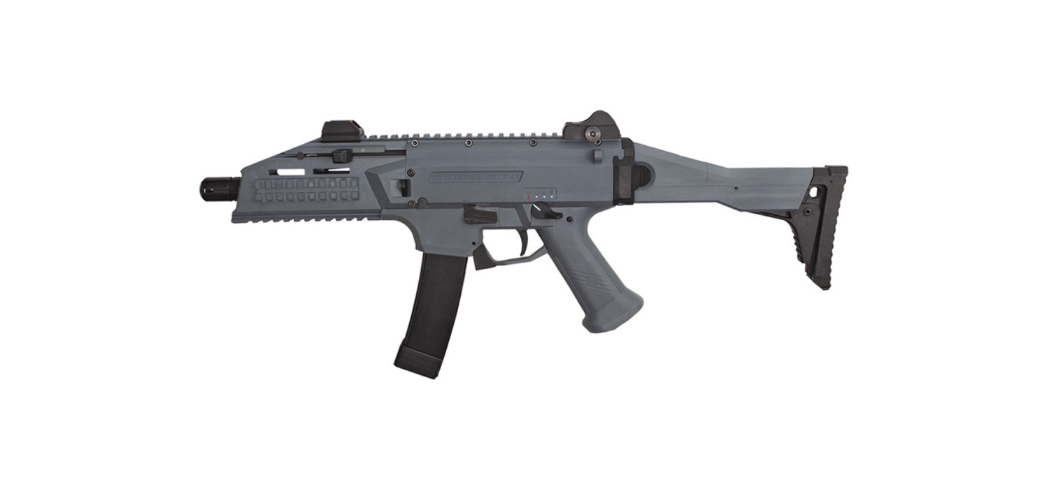 Pistolet mitrailleur CZ SCORPION EVO3 A1 AEG ASG GREY